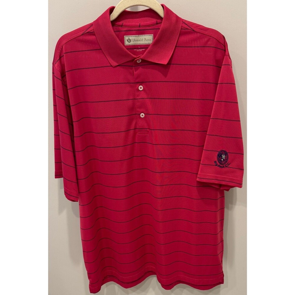Big Foot Country Club - Lake Geneva - Donald Ross Golf Shirt - Men's Size Large